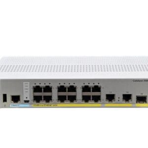 WS-C3560CX-12PC-S Cisco Catalyst PoE+ RJ-45 12 x Ports 10/100/1000Base-T + 2 x combo Gigabit SFP Layer 3 Rack Mountable 1U Gigabit Ethernet Switch