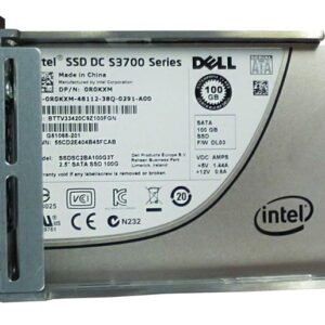SSDSC2BA100G3T Intel DC S3700 Series 100GB MLC SATA 6Gb/s High Endurance (AES-256 / PLP) 2.5-inch Solid State Drive