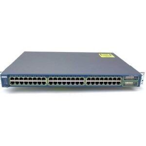 WS-C2950G-48-EI Cisco Catalyst 48 x Ports 10/100Base-SX + 2 x SFP Layer 2 Managed Stackable Fast Ethernet Switch