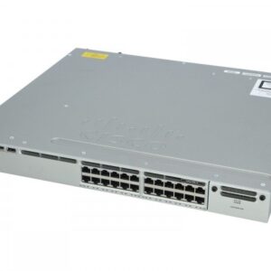 WS-C3850-24P-L Cisco Catalyst 3850 Series PoE+ 24 x Ports SFP+ 10GBase-T Layer 3 Managed 1U Rack-Mountable Gigabit Ethernet Network Switch